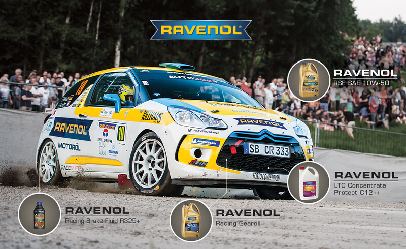 Citro&euml;n DS3 R3T vom RAVENOL Rallye Team