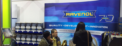 RAVENOL presented itself on the Automechanika Shanghai
