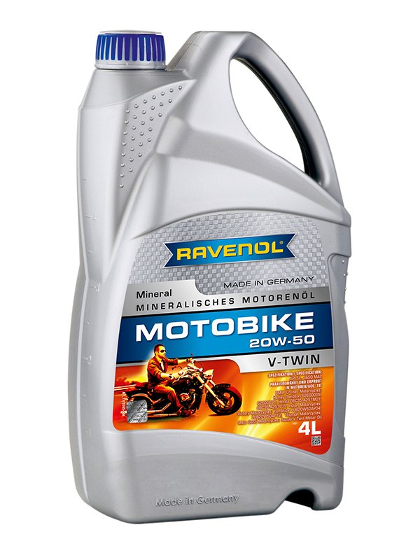 RAVENOL Motobike V-Twin SAE 20W-50 Mineral 4 L