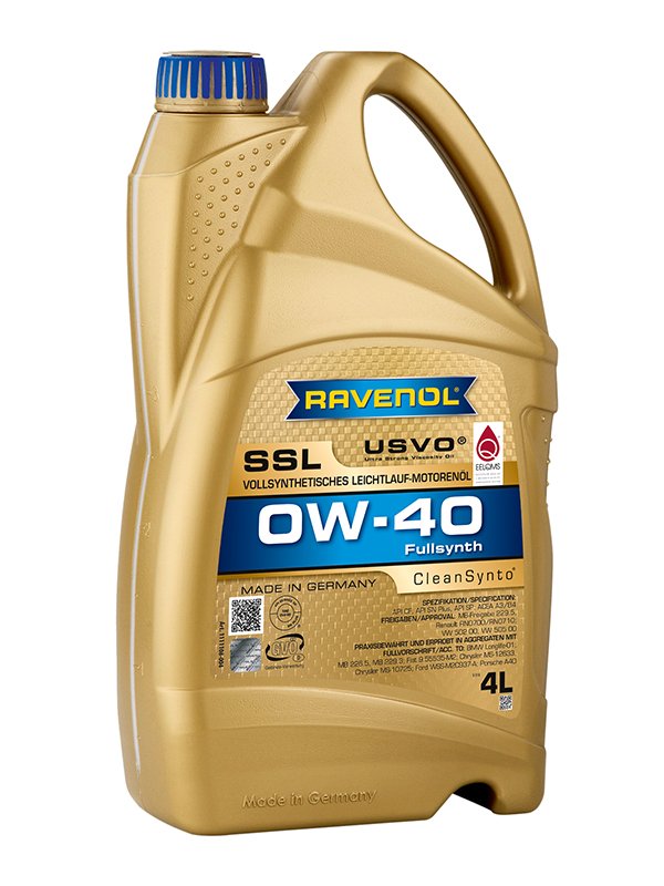 RAVENOL Super Synthetik Öl SSL SAE 0W-40 4 L