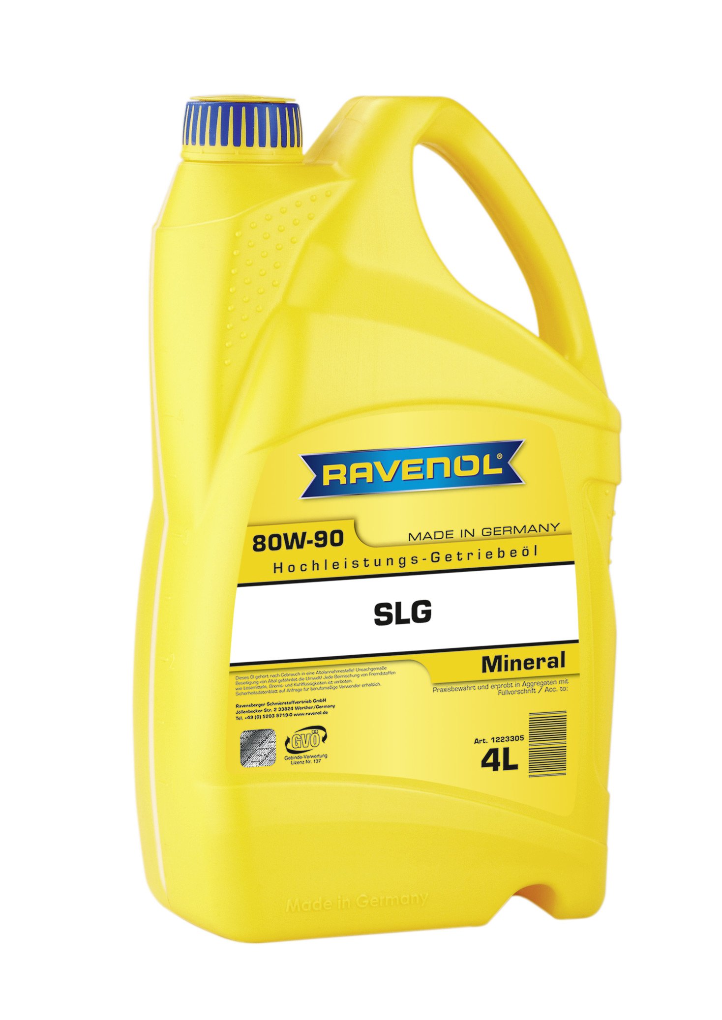 RAVENOL Getriebeoel SLG SAE 80W-90 4 L