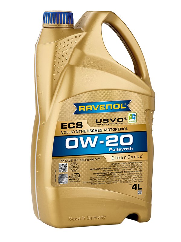 RAVENOL Eco Synth ECS SAE 0W-20 4 L