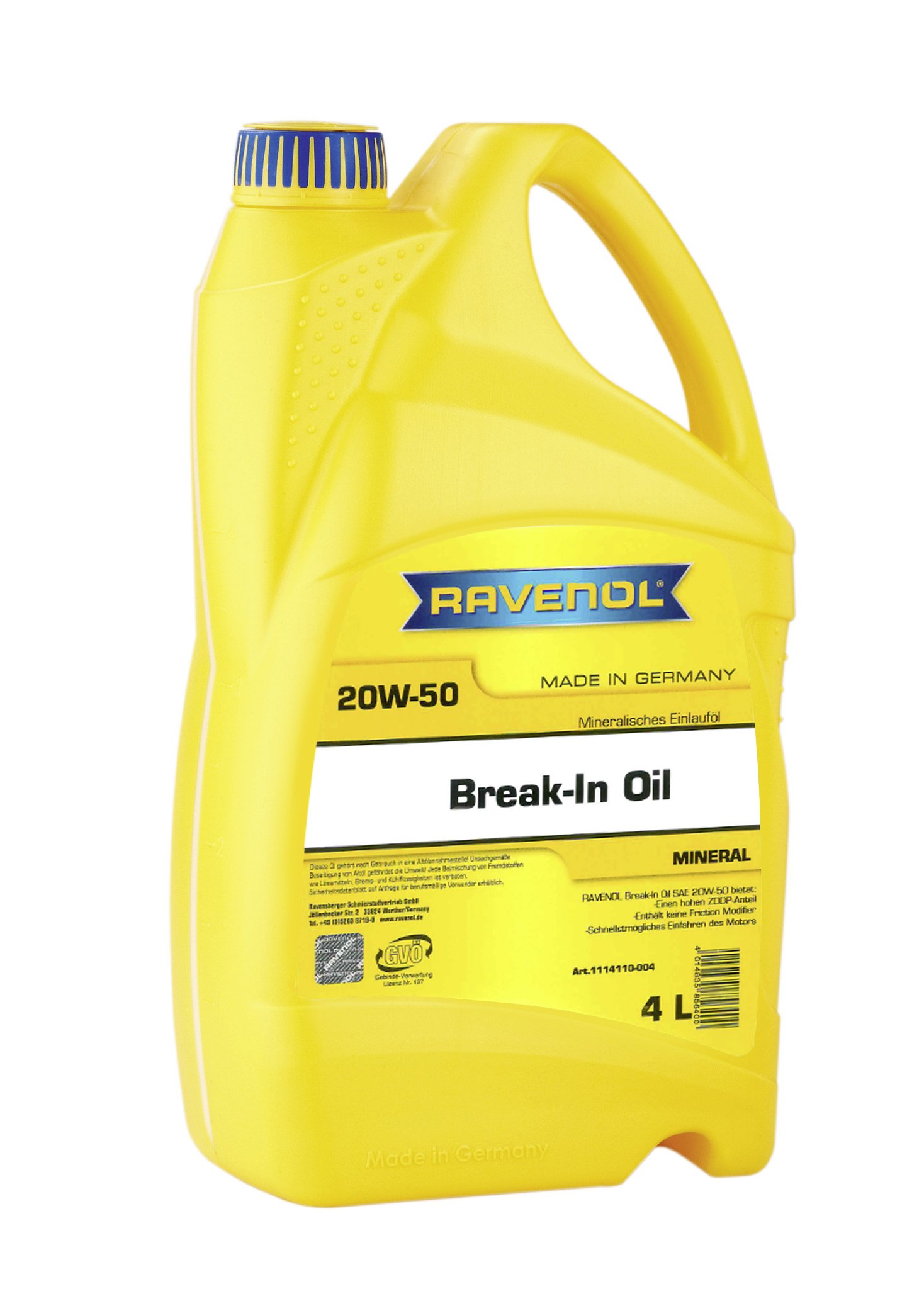 RAVENOL Break-In Oil SAE 20W-50 4 L