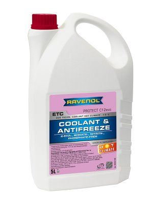 Product image for RAVENOL ETC Hot Climate -15°C Protect C12evo