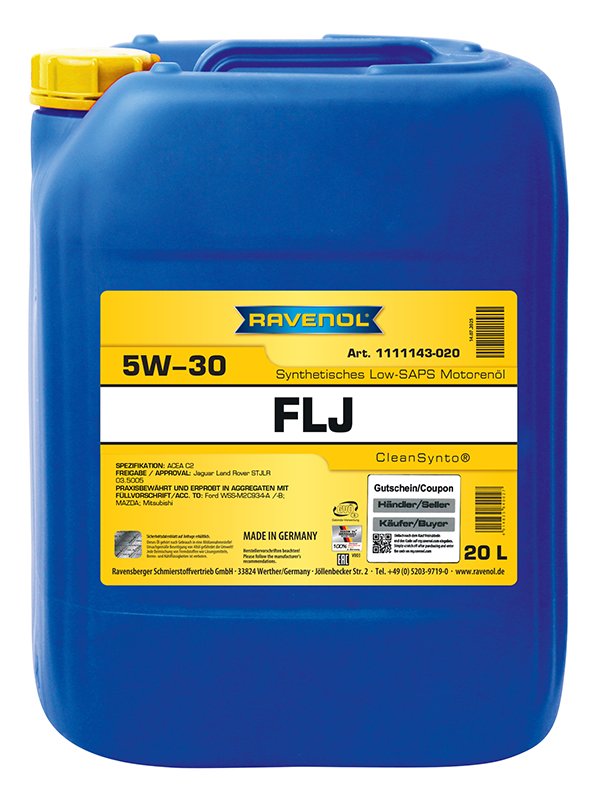 RAVENOL FLJ SAE 5W-30 20 L
