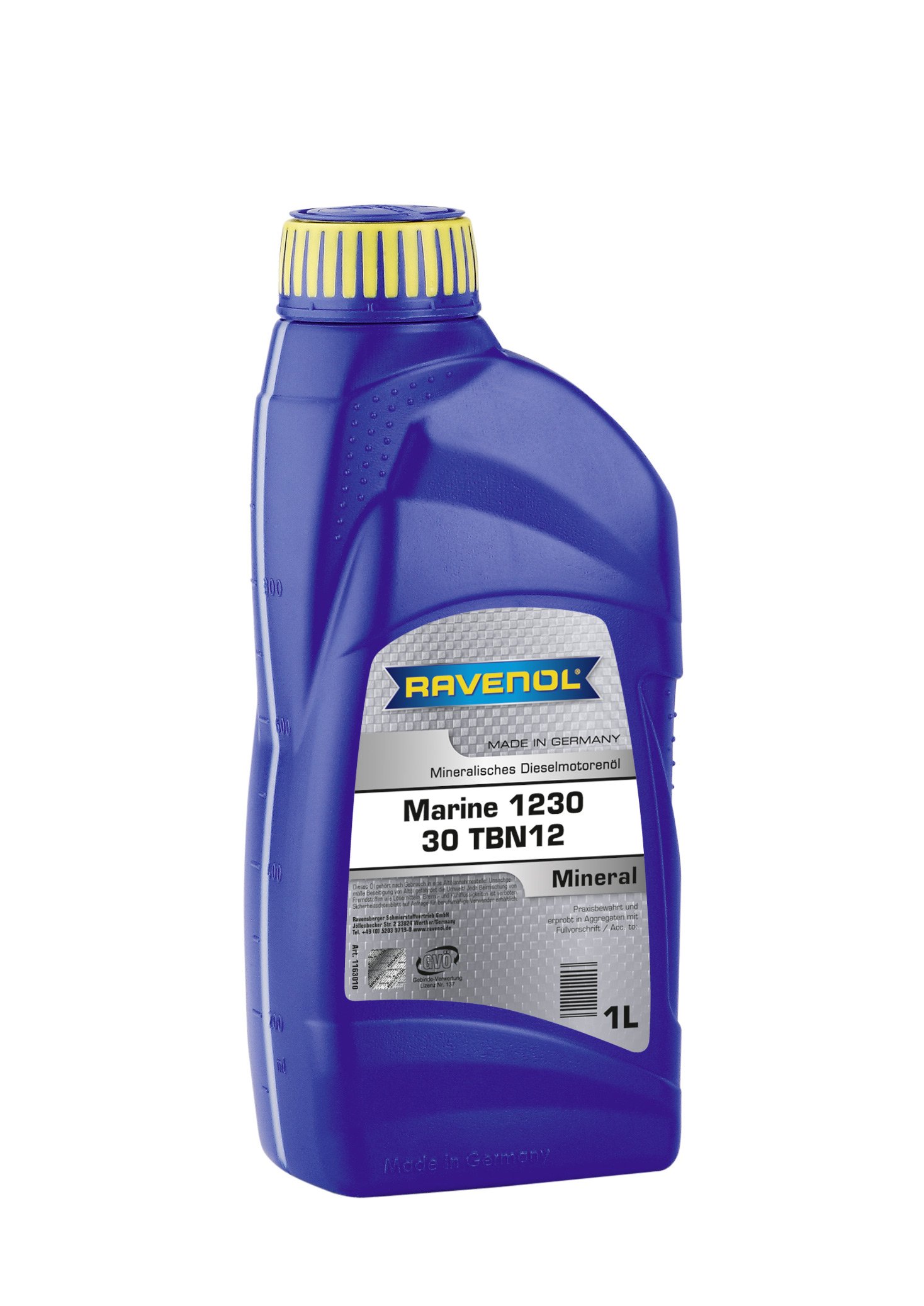 RAVENOL MARINE 1230 SAE 30 TBN12 1 L