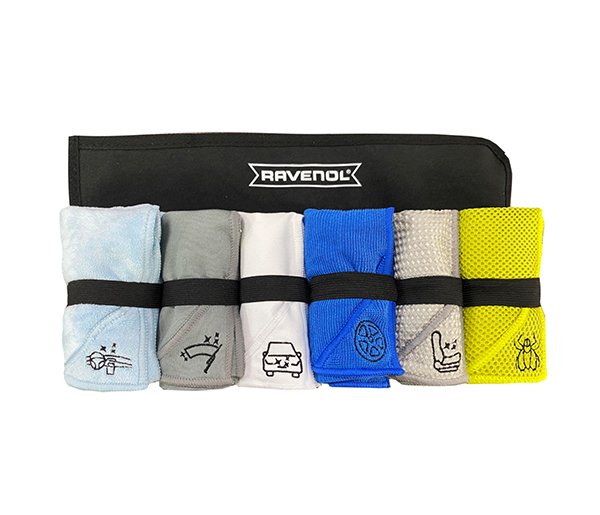 RAVENOL Mikrofasertücher Autopflegeset 1 St