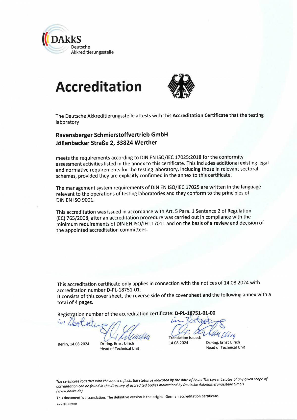 Certificate of accreditation part 1 Certificate of accreditation part 1