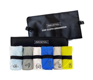 Produktabbildung für RAVENOL Mikrofasertücher Autopflegeset