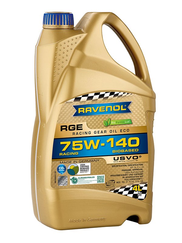 RAVENOL Racing Gear Oil Eco SAE 75W-140 4 L