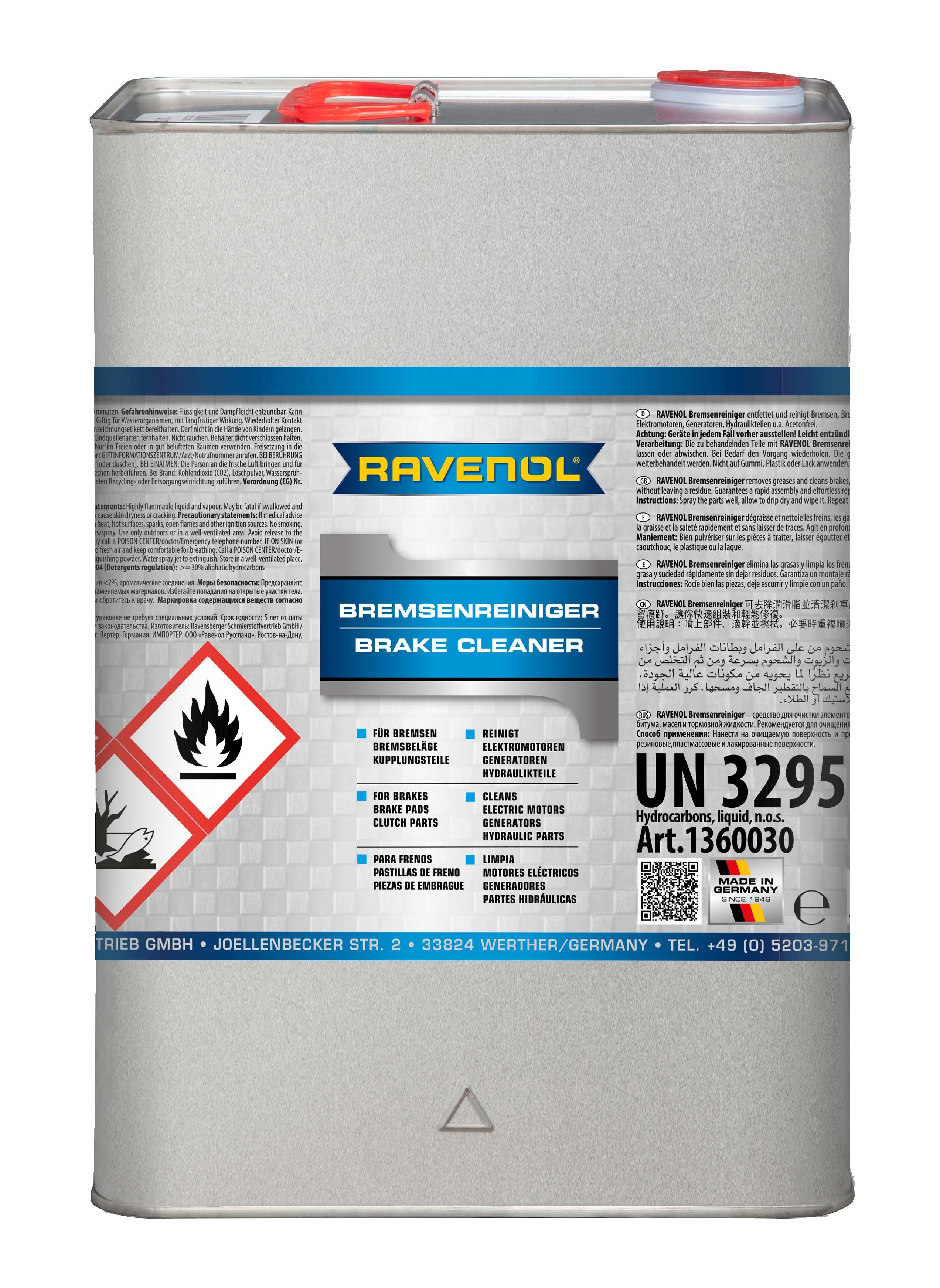 RAVENOL Bremsenreiniger 10 L