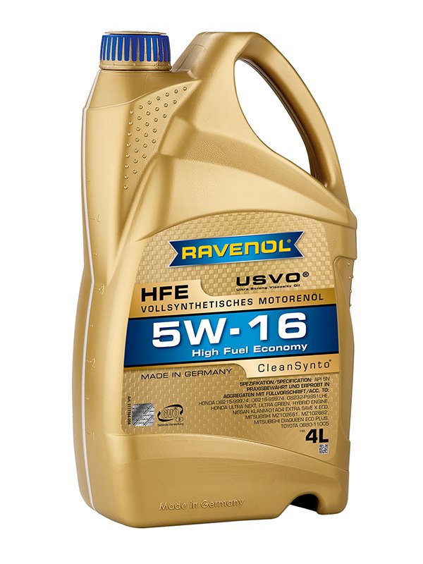 RAVENOL High Fuel Economy HFE SAE 5W-16 4 L