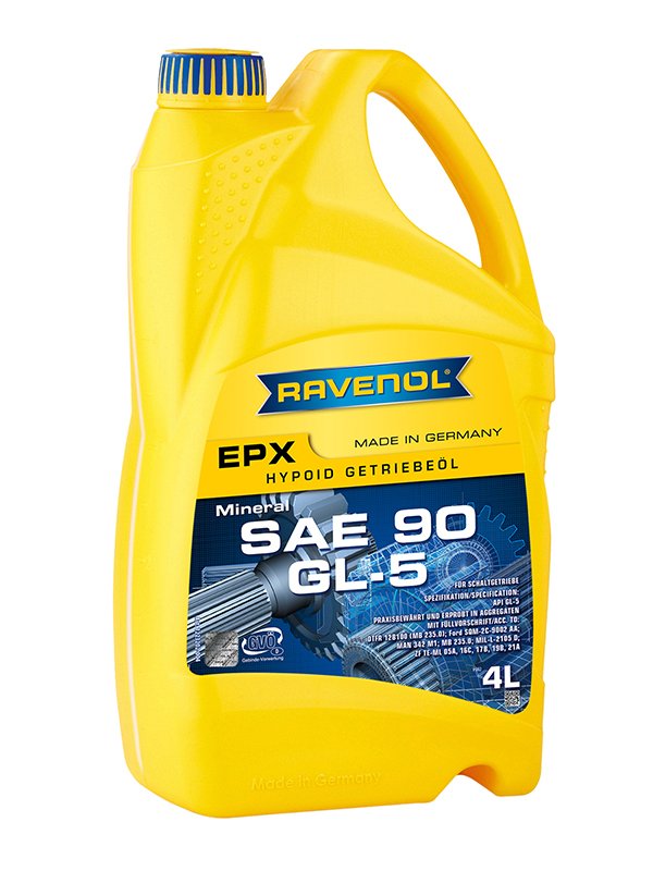 RAVENOL Getriebeoel EPX SAE 90 GL-5 4 L