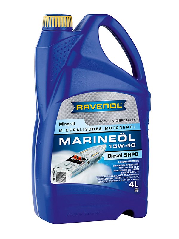 RAVENOL MARINEOIL DIESEL SHPD SAE 15W-40 4 L