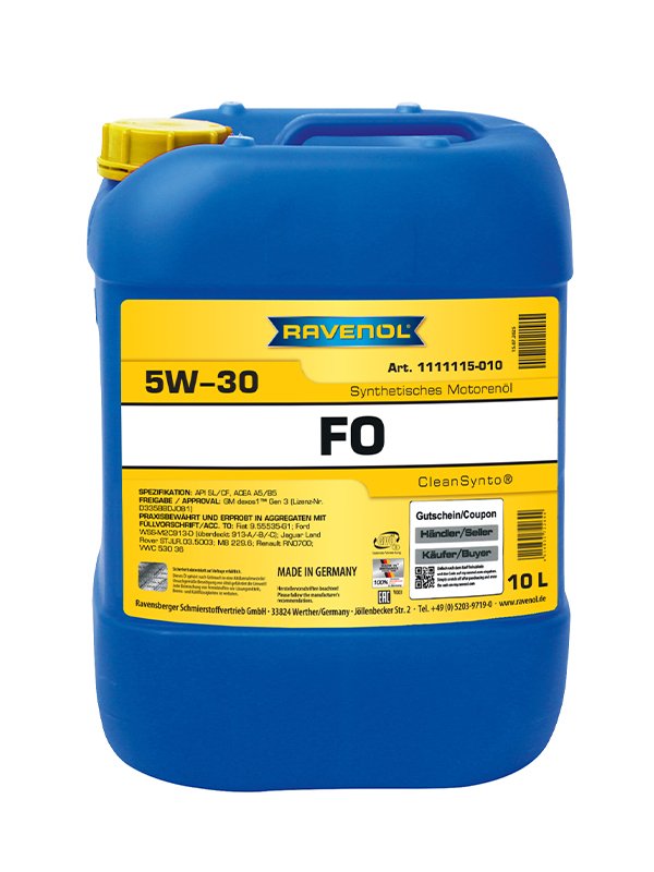 RAVENOL FO SAE 5W-30 10 L