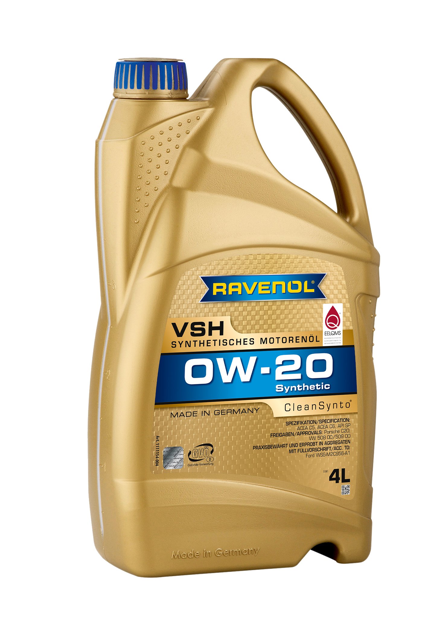 RAVENOL VSH SAE 0W-20 4 L