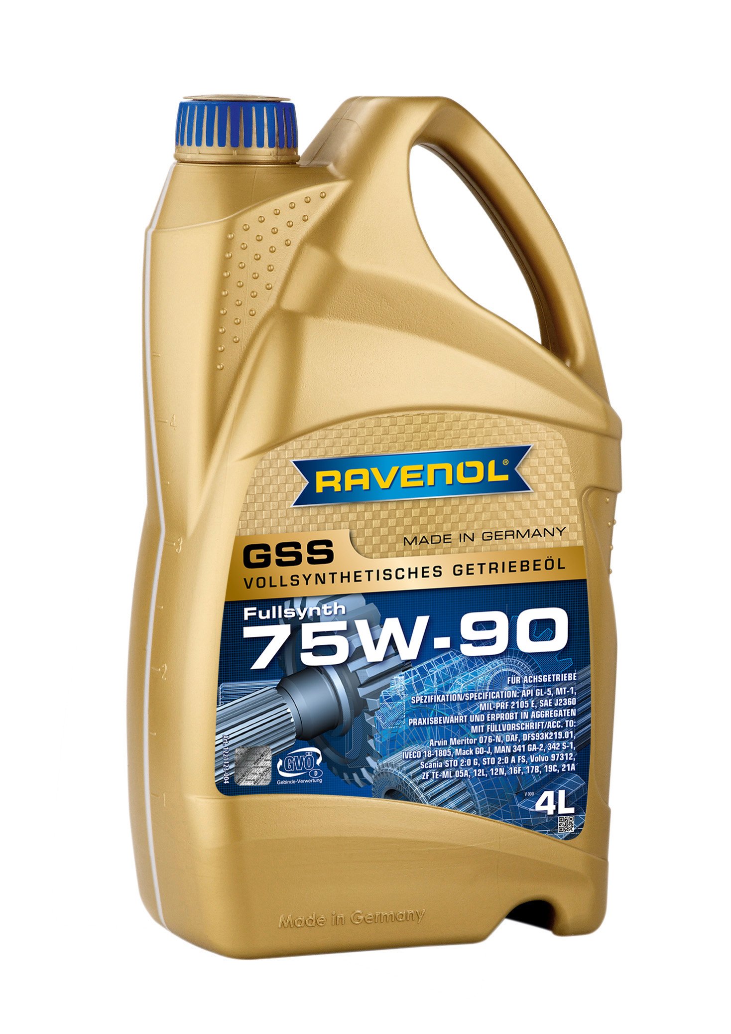 RAVENOL Gear Super Synth GSS SAE 75W-90 4 L