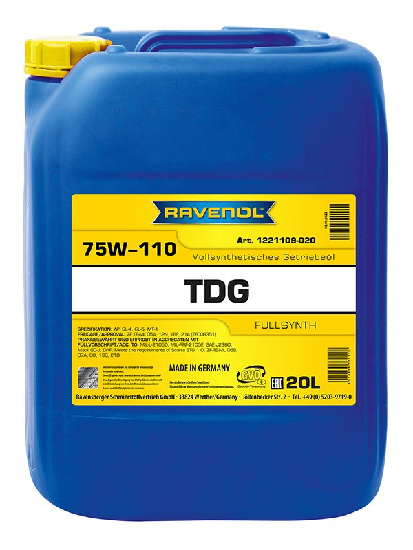 RAVENOL TDG 75W-110 20 L