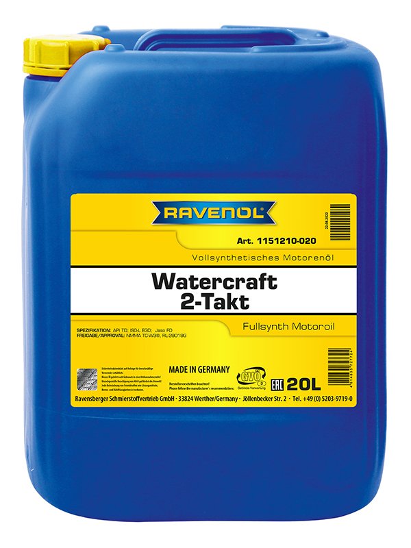 RAVENOL WATERCRAFT Fullsynth. 2-Takt 20 L