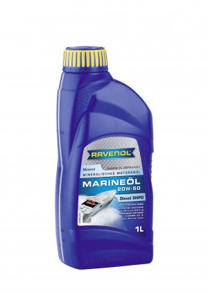 RAVENOL MARINEOIL DIESEL SHPD SAE 20W-50 Product image for RAVENOL MARINEOIL DIESEL SHPD SAE 20W-50