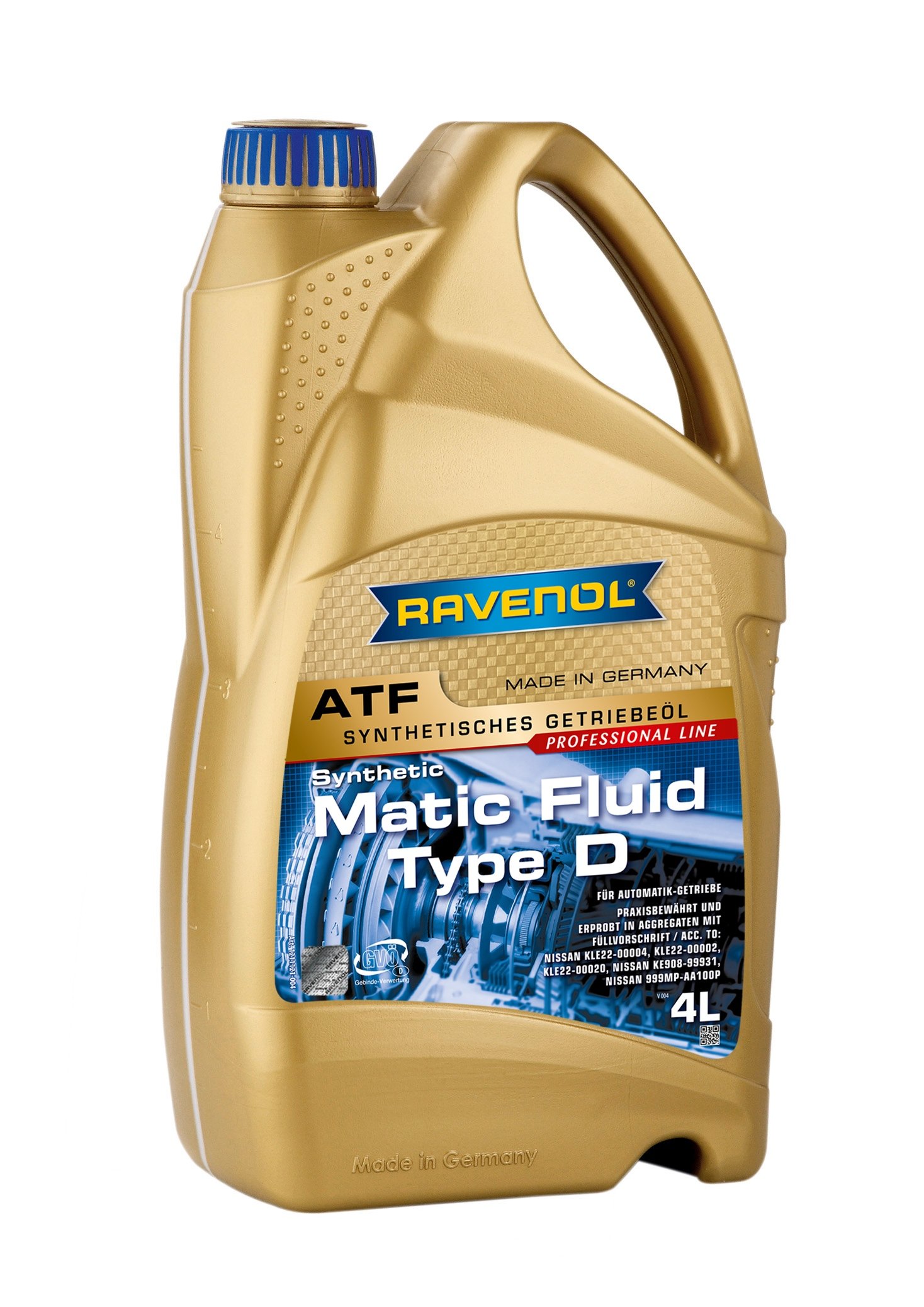 RAVENOL ATF Matic Fluid Type D 4 L