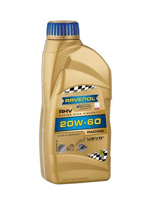 RAVENOL RHV Racing High Viscosity SAE 20W-60 Product image for RAVENOL RHV Racing High Viscosity SAE 20W-60