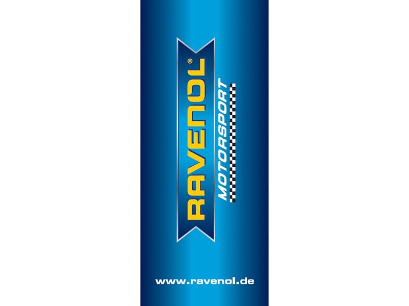 RAVENOL Hochformatflagge-Blau, 150x360cm 1 St