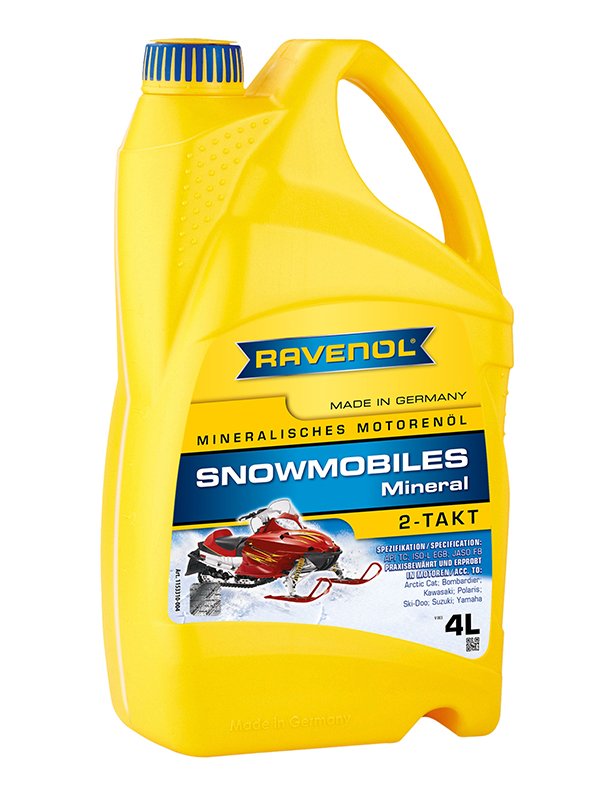 RAVENOL SNOWMOBILES Mineral 2-Takt 4 L