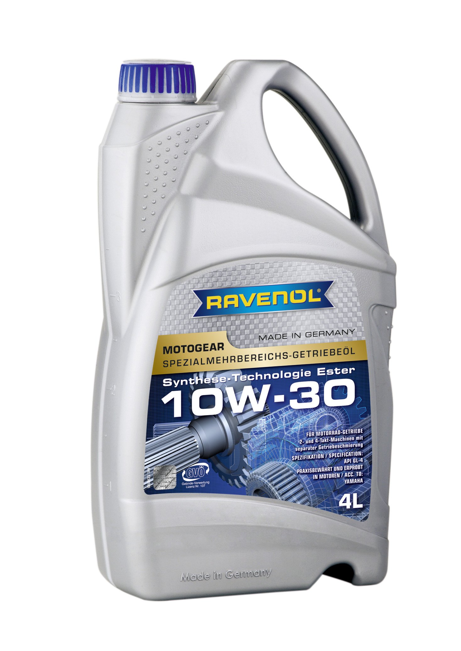 RAVENOL MOTOGEAR SAE 10W-30 GL-4 4 L