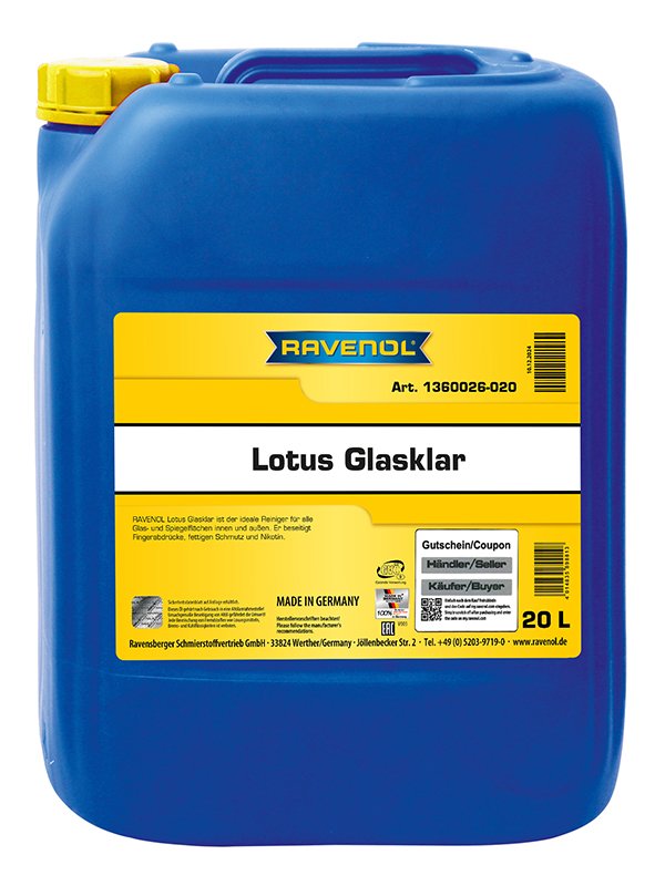 RAVENOL Lotus Glasklar 20 L