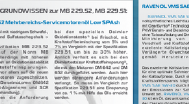 RAVENOL Newsletter - Neue OEM Freigabe