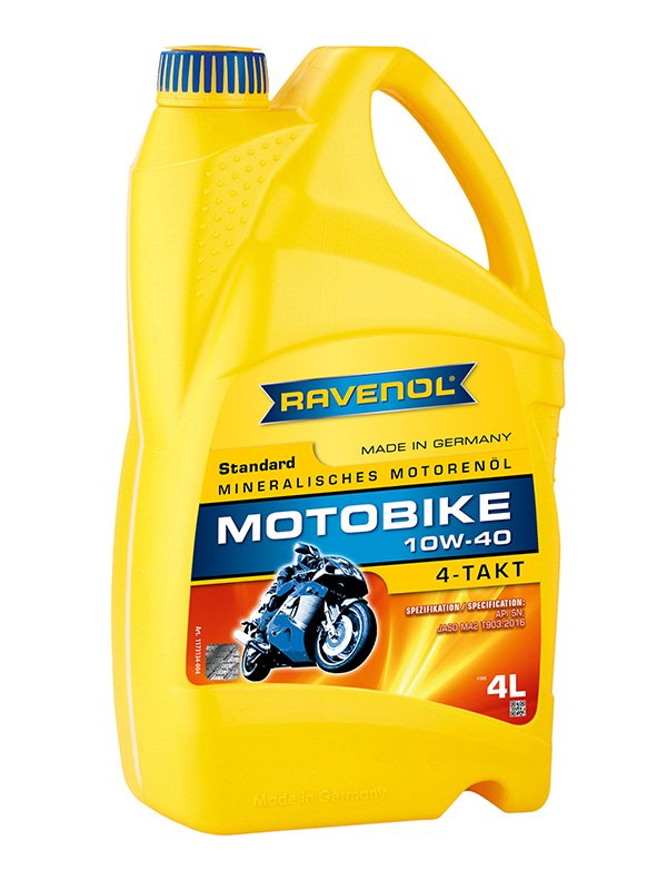 RAVENOL Motobike 4-T Standard SAE 10W-40 4 L