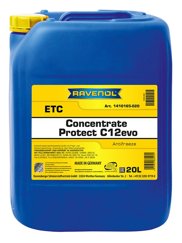 RAVENOL ETC Concentrate Protect C12evo 20 L