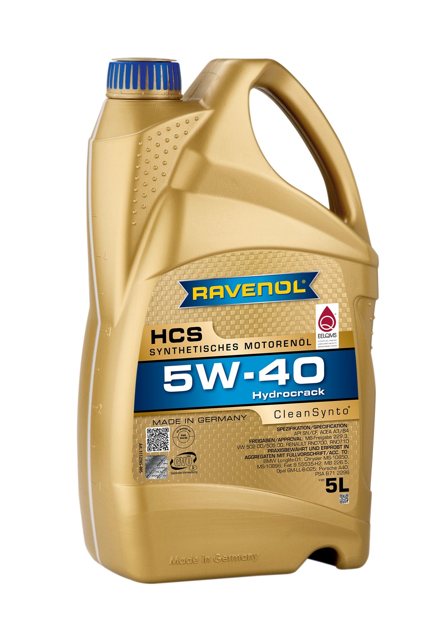 RAVENOL HCS SAE 5W-40 5 L