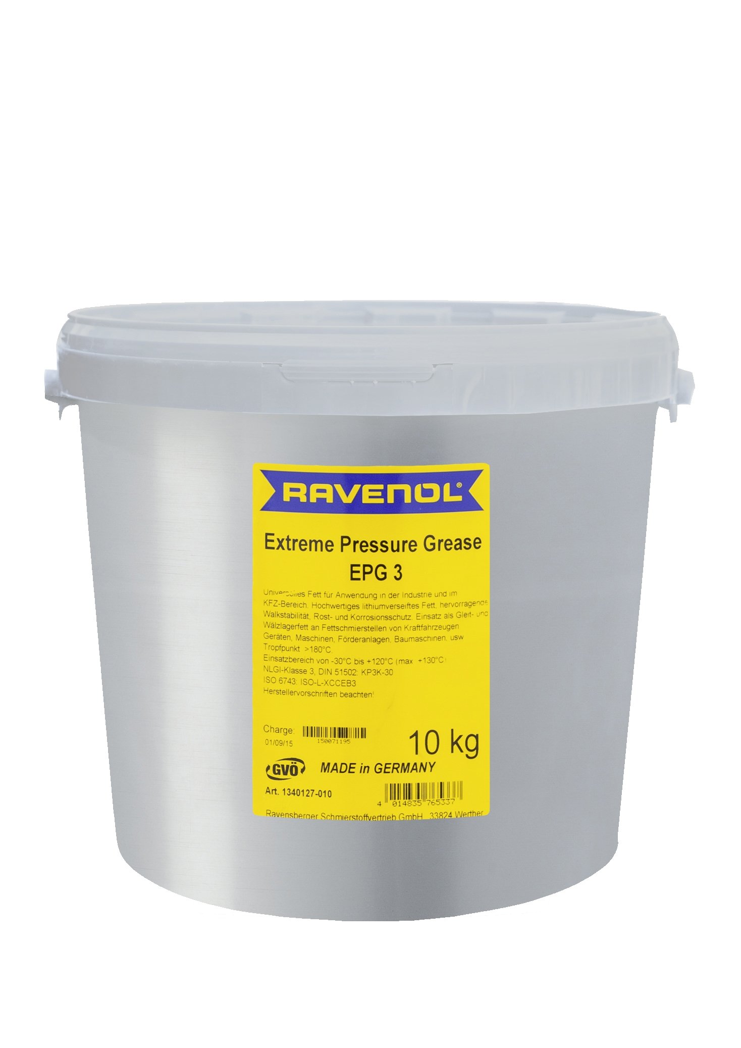 RAVENOL Extreme Pressure Grease EPG3 10 Kg