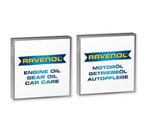 Image RAVENOL Leuchtkasten 80 x 80cm