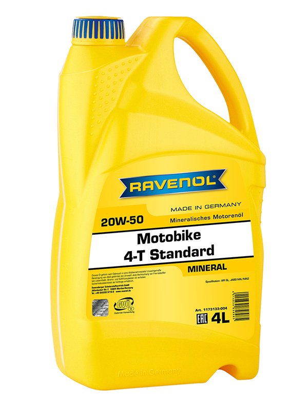 RAVENOL Motobike 4-T Standard SAE 20W-50 4 L