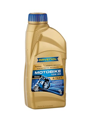 RAVENOL Motobike 4-T Ester SAE 10W-60 Produktabbildung für RAVENOL Motobike 4-T Ester SAE 10W-60