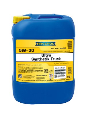 Product image for RAVENOL Ultra Synthetik Truck SAE 5W-30