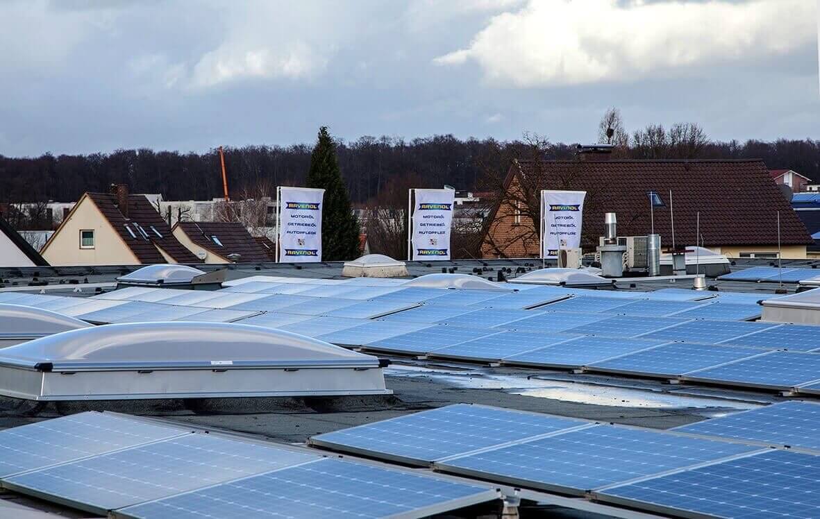 PV-Anlage am Standort Werther: Effiziente Stromerzeugung seit 2016 und aktiver Beitrag zum Klimaschutz