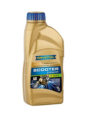 RAVENOL SCOOTER 4-Takt Fullsynth. Product image for RAVENOL SCOOTER 4-Takt Fullsynth.