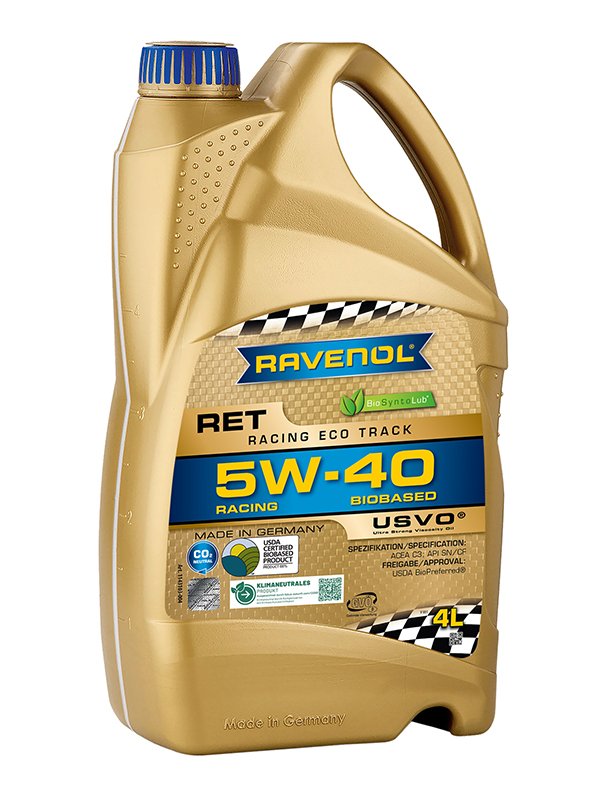 RAVENOL Racing Eco Track RET SAE 5W-40 4 L