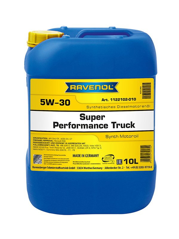 RAVENOL Super Performance Truck SAE 5W-30 10 L