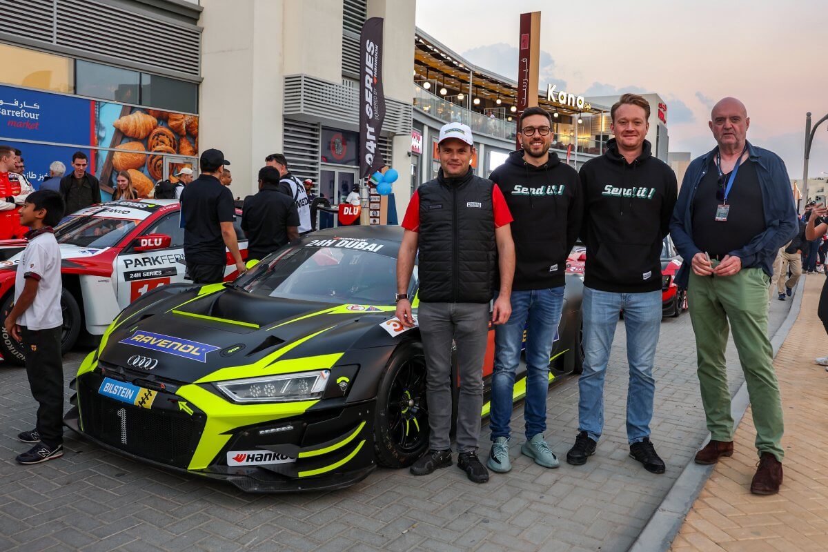 Phoenix Racing Piloten mit dem Audi Phoenix Racing Piloten mit dem Audi