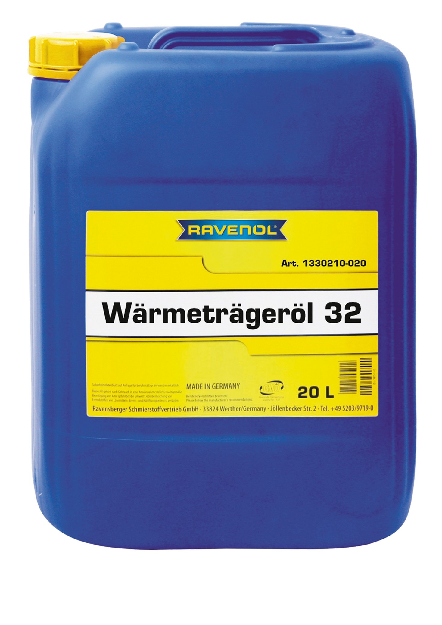RAVENOL Waermetraegeroel 32 20 L