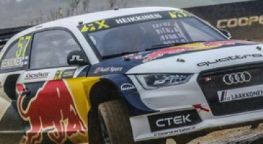 Ekström stark auf dem Raceway in Hell