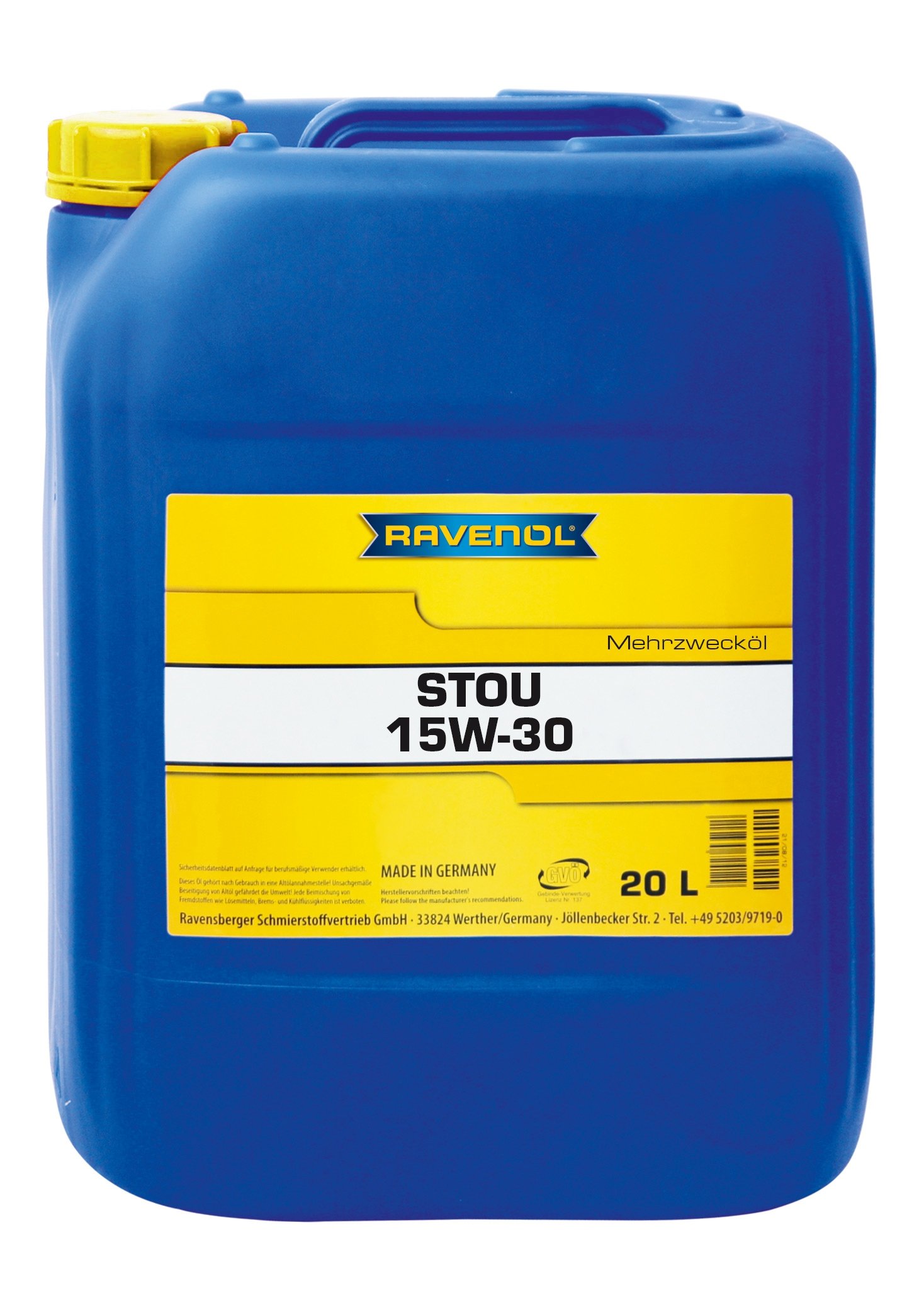 RAVENOL STOU SAE 15W-30 20 L