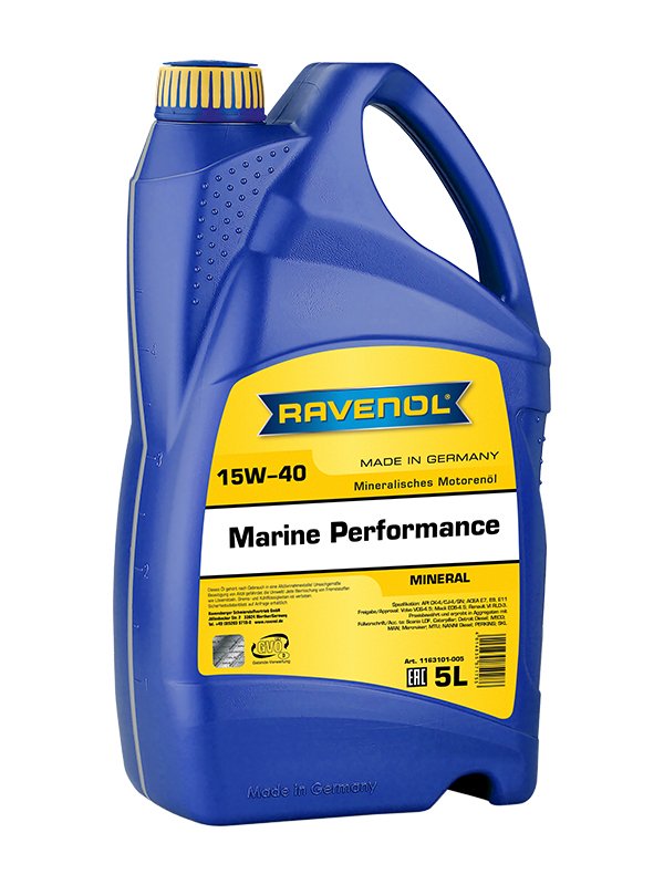 RAVENOL MARINE Performance SAE 15W-40 5 L
