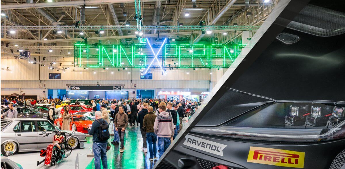 Exhibition hall at the Essen Motor Show Exhibition hall at the Essen Motor Show
