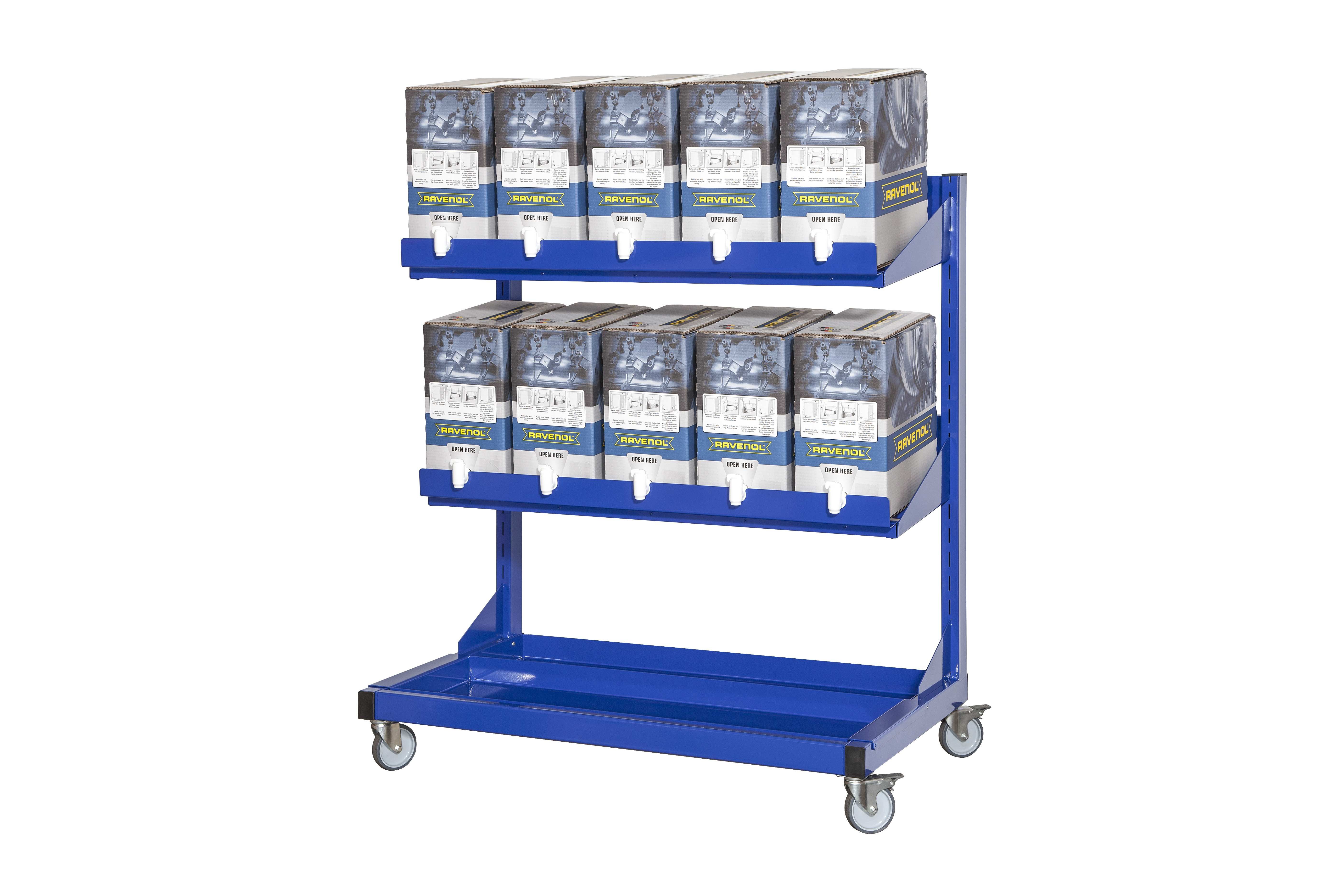 RAVENOL Bag-in-Box-Ständer 10er 1 St